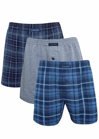 ⁨BOKSERKI CORNETTE CM-945/06 3-PACK (kolor mix kolorów, rozmiar L)⁩ w sklepie Wasserman.eu