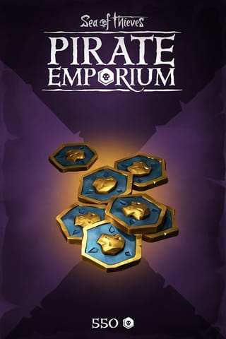 ⁨MS ESD Sea of Thieves Castaways Ancient Coin Pack 550 Coins XXS ML⁩ w sklepie Wasserman.eu