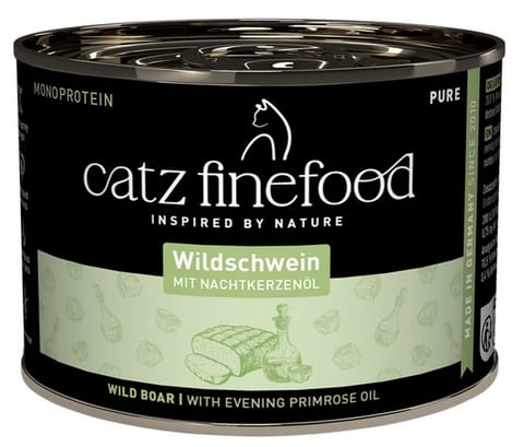 ⁨Catz Finefood Pure Dzik (Purrrr N.109) puszka 200g⁩ w sklepie Wasserman.eu