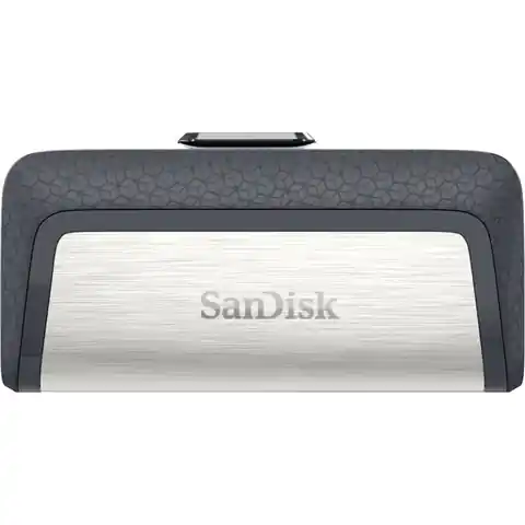 ⁨Pendrive SanDisk Ultra SDDDC2-128G-G46 (128GB; USB 3.1, USB-C; kolor czarny)⁩ w sklepie Wasserman.eu
