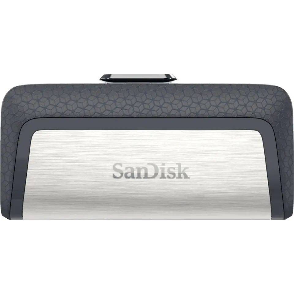 ⁨Sandisk Ultra Dual Drive USB Type-C USB flash drive 128 GB USB Type-A / USB Type-C 3.2 Gen 1 (3.1 Gen 1) Black,Silver⁩ at Wasserman.eu