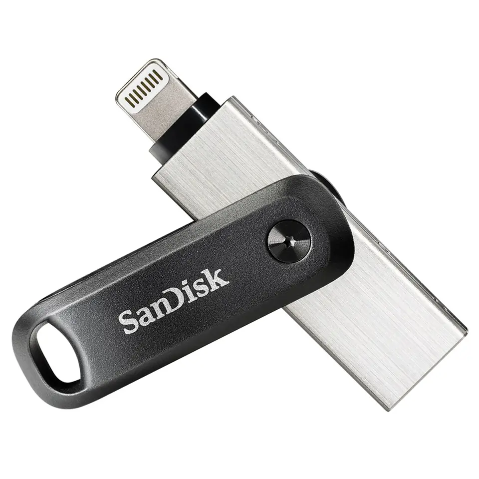 ⁨SanDisk SDIX60N-256G-GN6NE USB flash drive 256 GB 3.2 Gen 1 (3.1 Gen 1) Grey, Silver⁩ at Wasserman.eu