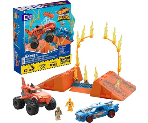 ⁨MEGA Hot Wheels Smash & Crash Tiger Shark Chomp Course⁩ at Wasserman.eu