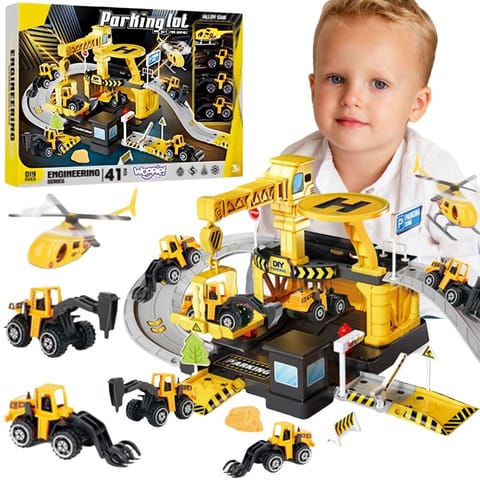 ⁨WOOPIE Garaż Parking Roboty Drogowe 41el.⁩ w sklepie Wasserman.eu