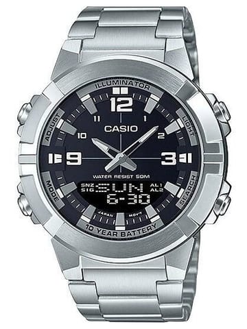 ⁨ZEGAREK MĘSKI CASIO AMW-870D-1AVDF + BOX⁩ w sklepie Wasserman.eu