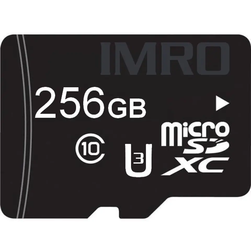 ⁨IMRO KARTA MICRO SDXC U-3 MICROSD10/256G UHS-3 ADP⁩ w sklepie Wasserman.eu