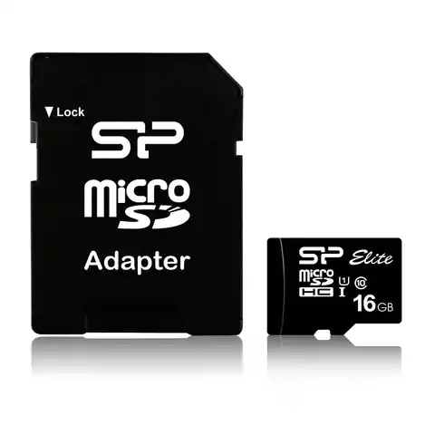 ⁨Silicon Power Elite Speicherkarte 16 GB MicroSDHC Klasse 10 UHS-I⁩ im Wasserman.eu
