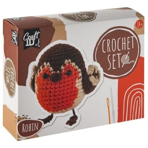 ⁨Zestaw do szydełkowania PTASZEK 10x8,2cm CR1732/GE GRAFIX⁩ w sklepie Wasserman.eu