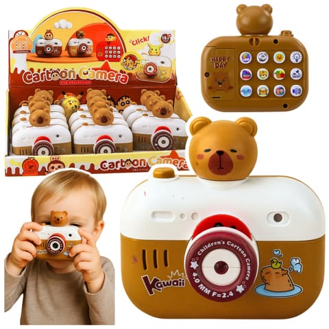 ⁨Aparat Interaktywny Kapibara Projektor Światła Dźwięki Smycz⁩ w sklepie Wasserman.eu