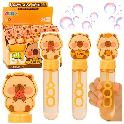 ⁨Bańki Mydlane Kapibara 3 Otwory Do Baniek 35 ml Mix⁩ w sklepie Wasserman.eu