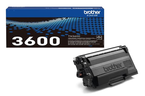 ⁨Brother TN3600 - sort - original - ton⁩ at Wasserman.eu