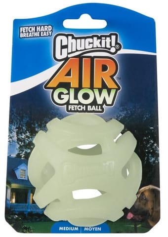 ⁨Chuckit! Max Glow Air Fetch Ball Medium [36189]⁩ w sklepie Wasserman.eu