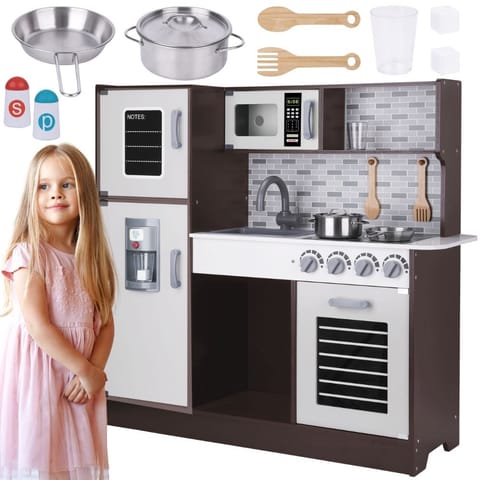 ⁨TOOKY TOY Kuchnia Drewniana Nowoczesna Akcesoria⁩ w sklepie Wasserman.eu