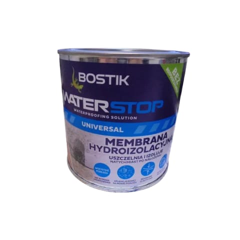 ⁨Uszczelniacz IZOLACJA Bostik Membrana hydroizolacyjna szara 1 kg⁩ w sklepie Wasserman.eu