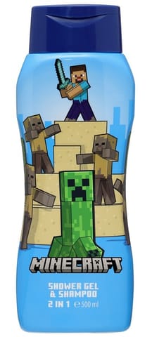 ⁨AIR VAL Żel p/prysznic+szampon 500ml MINECRAFT⁩ w sklepie Wasserman.eu