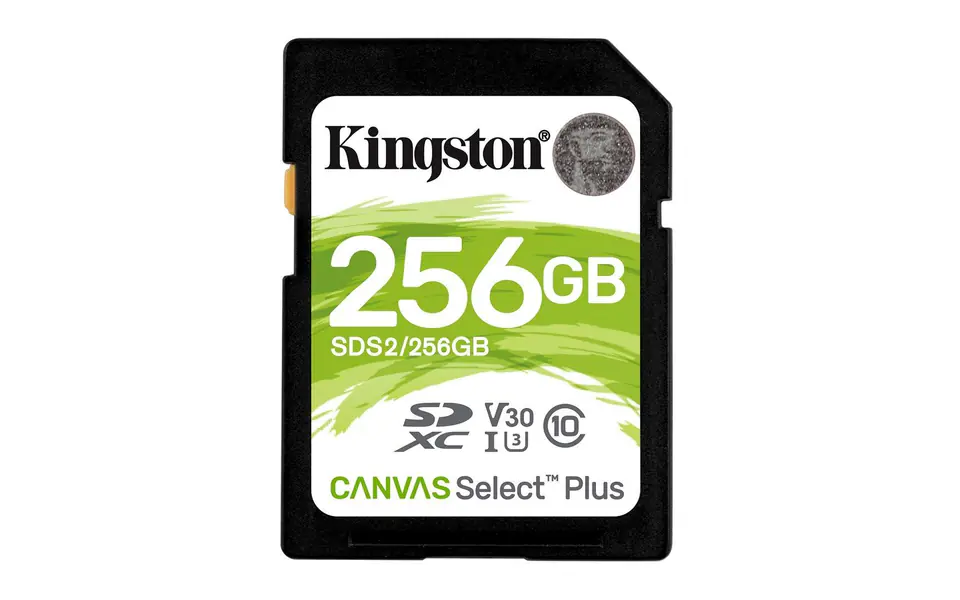 ⁨Karta pamięci Kingston Canvas Select Plus SDS2/256GB (256GB; Class U3, V30; Karta pamięci)⁩ w sklepie Wasserman.eu