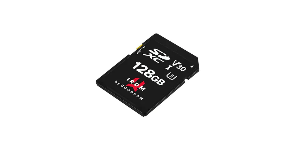 ⁨Memory card microSD IRDM 128GB UHS-I U3 A2 + adapter⁩ at Wasserman.eu