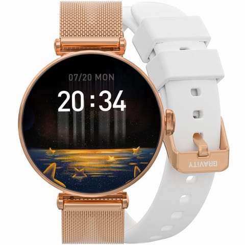 SMARTWATCH DAMSKI GRAVITY GT26-2 - DODATKOWY PASEK (sg042b) w sklepie Wasserman.eu