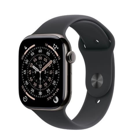 ⁨MFD24MP/A APPLE Watch OS Czarny⁩ w sklepie Wasserman.eu