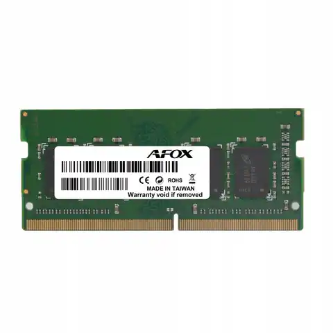⁨AFOX SO-DIMM DDR3 4G 1600MHZ MICRON CHIP LV 1,35V AFSD34BN1L⁩ at Wasserman.eu