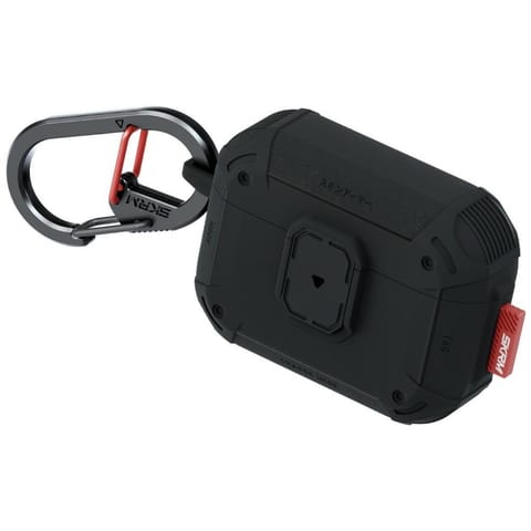 ⁨Etui Skinarma Mecha LE do AirPods Pro 3  czarny⁩ w sklepie Wasserman.eu