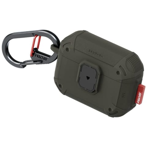 ⁨Etui Skinarma Mecha LE do AirPods Pro 3  forest⁩ w sklepie Wasserman.eu