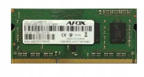 ⁨AFOX SO-DIMM DDR3 4G 1333MHZ MICRON CHIP LV 1,35V⁩ at Wasserman.eu