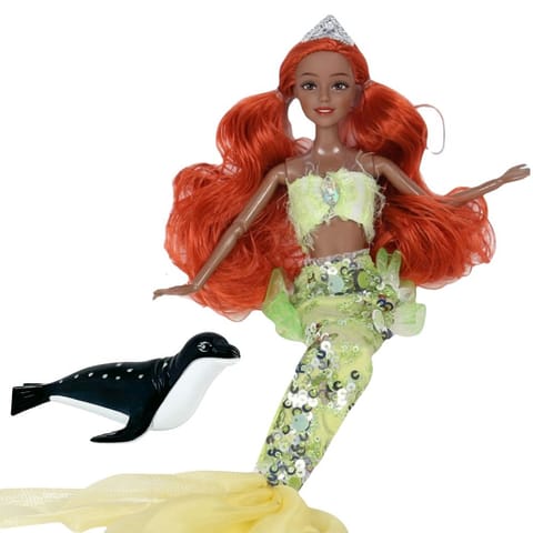 ⁨WOOPIE ROYAL Lalka Syrenka Emi Mermaid z Foką⁩ w sklepie Wasserman.eu