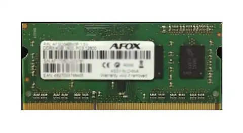 ⁨AFOX SO-DIMM DDR3 4GB 1333MHZ AFSD34AN1P⁩ at Wasserman.eu