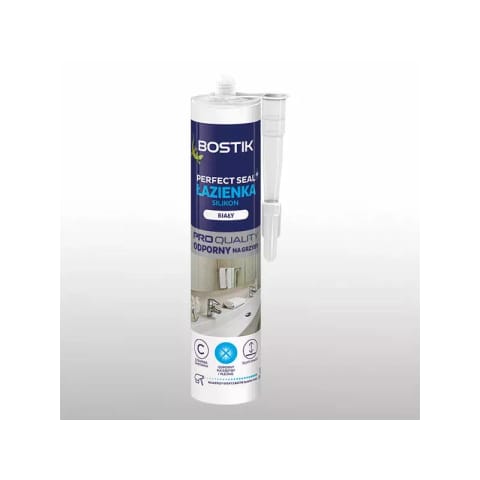 ⁨BOSTIK PS ŁAZIENKA SILIKON BIAŁY 280 ML⁩ w sklepie Wasserman.eu