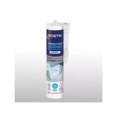 ⁨BOSTIK PS ŁAZIENKA SILIKON BEZBARWNY 280 ML⁩ w sklepie Wasserman.eu