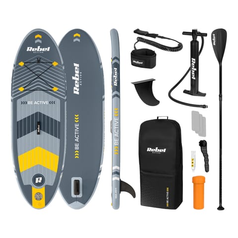 ⁨Deska SUP REBEL ACTIVE pompowana 244x76x10, zestaw⁩ w sklepie Wasserman.eu