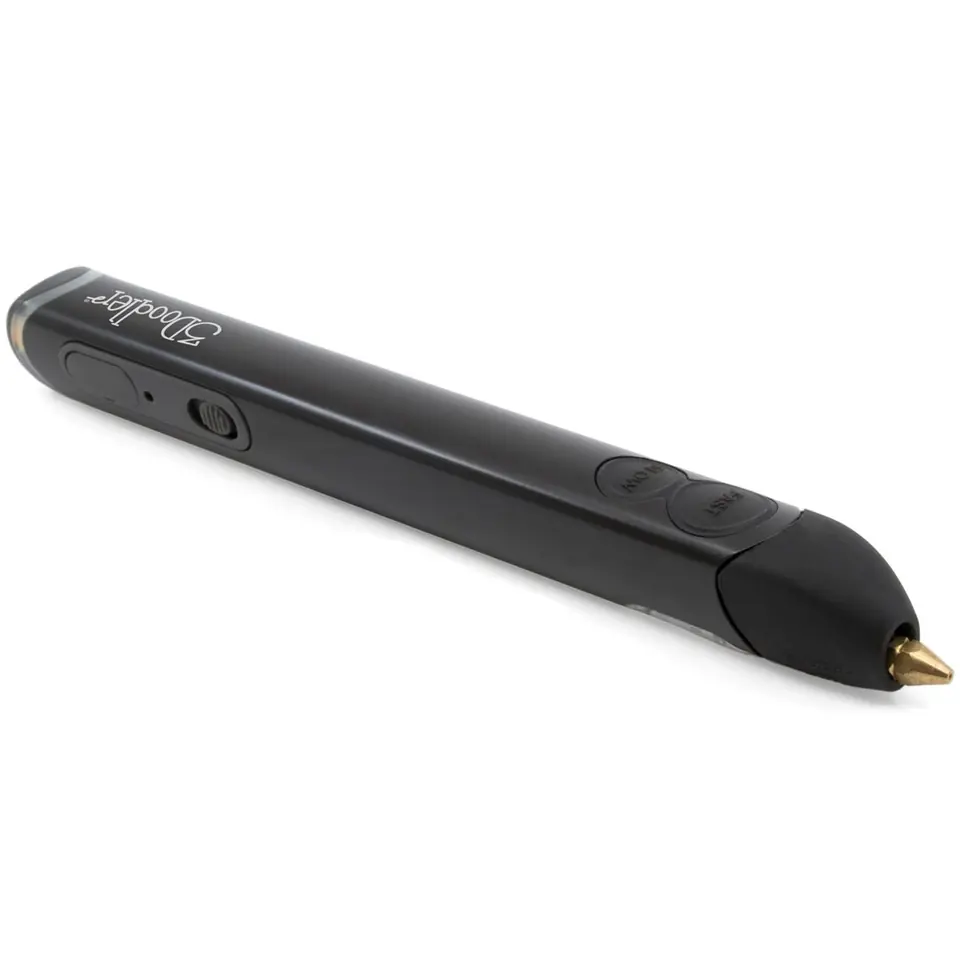 3DOODLER CREATE PLUS DŁUGOPIS DO DRUKU 3D 3 ZESTAWY FILAMENTÓW, 5 PROJEKTÓW, WTYCZKA EU, ONYX BLACK, 3DRPLUS w sklepie Wasserman.eu