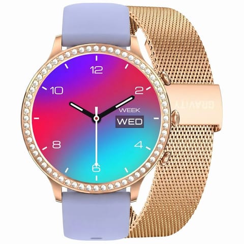 ⁨SMARTWATCH DAMSKI GRAVITY GT5-7 - DODATKOWY PASEK (sg043g)⁩ w sklepie Wasserman.eu