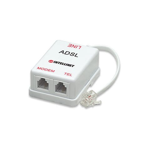 ⁨2/1 RJ11 ADSL splitter⁩ at Wasserman.eu