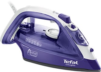 ⁨Żelazko parowe TEFAL FV3930E0 (2300W /Fioletowy)⁩ w sklepie Wasserman.eu
