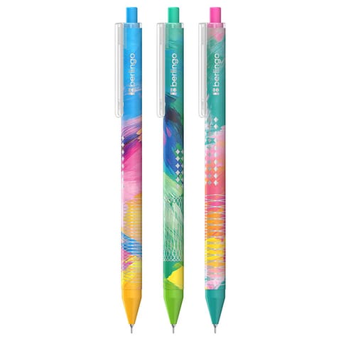 ⁨Berlingo, długopis automatyczny kulkowe, niebieskie, 30szt, 0.7mm, Collision XS⁩ w sklepie Wasserman.eu