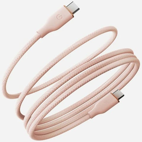 ⁨Kabel Energea Helix 60 USB-C do USB-C    magnetyczny 480Mbps 60W 1.5m różowy⁩ w sklepie Wasserman.eu