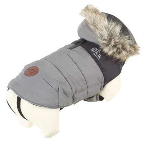 ⁨Zolux Kurtka puchowa dla psa New Mountain R.55 szara⁩ w sklepie Wasserman.eu