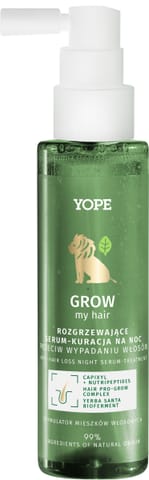 ⁨YOPE GROW my hair Serum-kuracja na noc 110ml&⁩ w sklepie Wasserman.eu