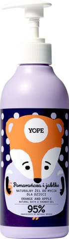 ⁨YOPE Żel p/prysznic 400ml d/dzieci Pomarańcza+Jab&⁩ w sklepie Wasserman.eu