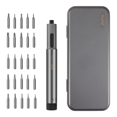 ⁨Precyzyjny wkrętak elektryczny 25w1 MOVA MSD001⁩ w sklepie Wasserman.eu