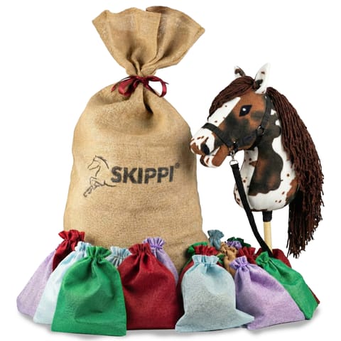 ⁨Zestaw Świąteczny Hobby Horse - The Best of Skippi - gniado-srokaty⁩ w sklepie Wasserman.eu