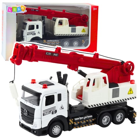 ⁨Ciężarówka Z Dźwigiem Metalowa Kabina Regulowany Wysięgnik Światła Dźwięki⁩ w sklepie Wasserman.eu