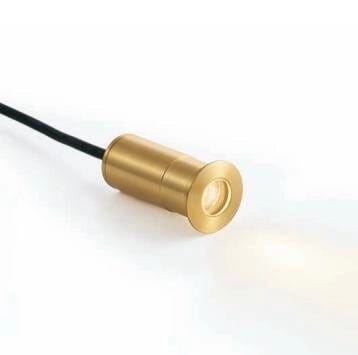 ⁨Mosiężna lampa LED zewnętrzna ODL047- IN220 (Barwa światła delikatnie ciepła, Kolor Biały, Możliwość ściemniania nie)⁩ w sklepie Wasserman.eu