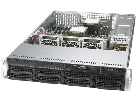 ⁨Ernitec 2U 8 Bay Server - 620P-TR,⁩ w sklepie Wasserman.eu