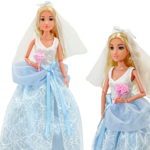 ⁨WOOPIE ROYAL Lalka Modowa LILY Panna Młoda z Tortem⁩ w sklepie Wasserman.eu