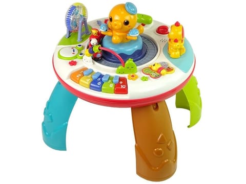 ⁨Multifunkcyjny Edukacyjny Muzyczny Stolik Dla Dzieci OŚMIORNICA Pianinko Ciuchcia⁩ w sklepie Wasserman.eu
