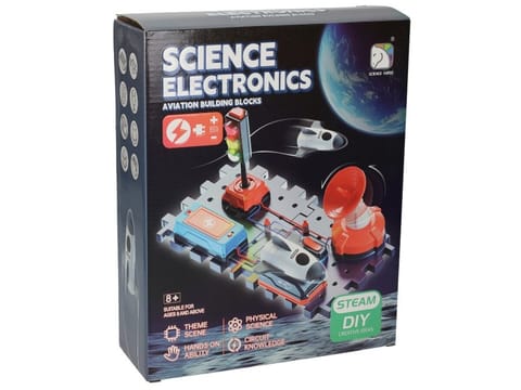 ⁨Zestaw Do Eksperymentów Naukowych Sygnalizacja Świetlna Rakieta Zabawka Naukowa Eksperyment Obwód Elektroniczny⁩ w sklepie Wasserman.eu