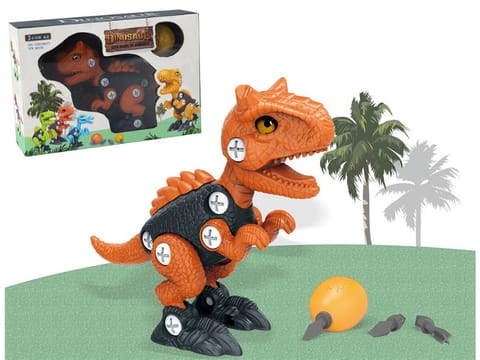 ⁨Klocki Konstrukcyjne DINOZAUR Do Skręcania I Rozkręcania Zestaw Klocków 36 El.⁩ w sklepie Wasserman.eu